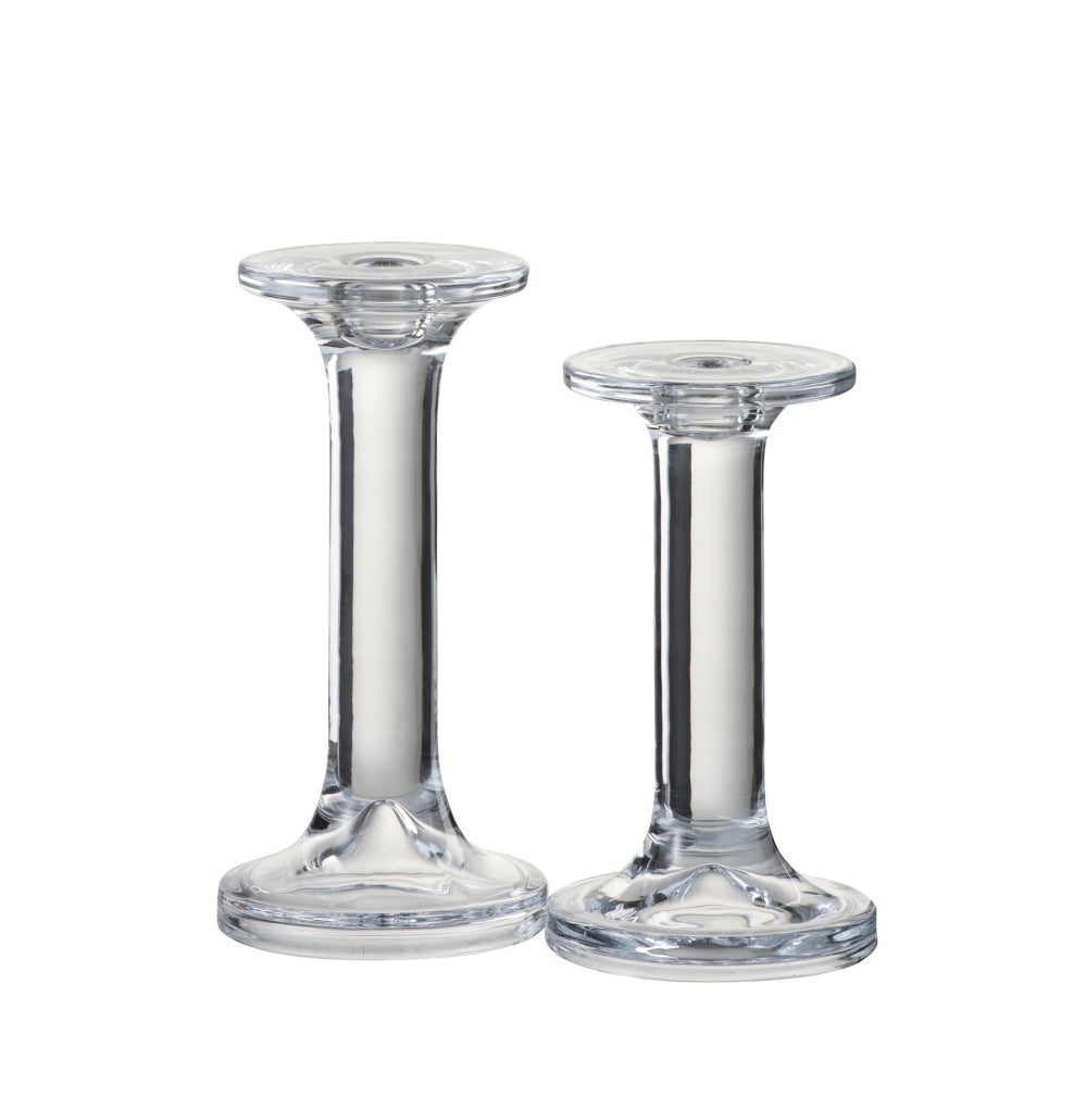 Candeliere Liscio in vetro trasparente - CONFIG0229