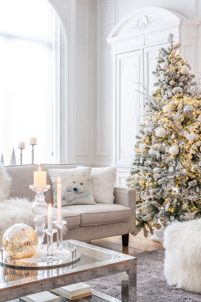 Candeliere Liscio in vetro trasparente - CONFIG0229