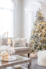 Candeliere Liscio in vetro trasparente - CONFIG0229