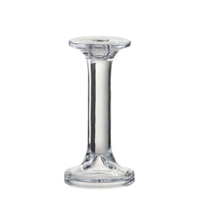 Candeliere Liscio in vetro trasparente H19 - 96610