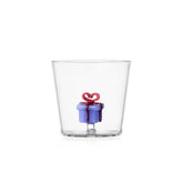 Crhistmas Tales Bicchiere Tumbler Pacco Regalo Azzurro Ichendorf Milano