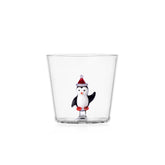 Crhistmas Tales Bicchiere Tumbler Pinguino con Cappello Ichendorf Milano