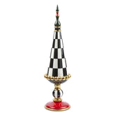 Cono Topiary Scacchi in Poliresina H61 x Ø16 cm - EDG Enzo De Gasperi