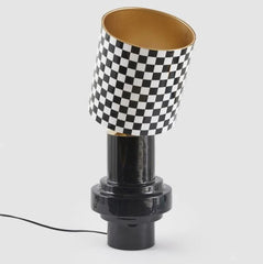 EDG - Enzo De Gasperi Lampada Da Tavolo Scacchi H58 D23