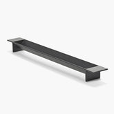 Serax - Vassoio in Acciaio Nero L 63 Cm - Designer Jonas Van Put