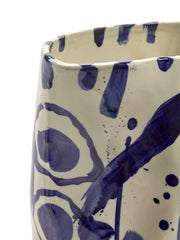 Vaso Blu Sophia H29 Cm - Design Marie Michielssen per Serax