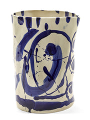 Vaso Blu Sophia H29 Cm - Design Marie Michielssen per Serax