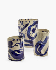 Vaso Blu Sophia H29 Cm - Design Marie Michielssen per Serax