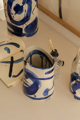 Vaso Blu Sophia H29 Cm - Design Marie Michielssen per Serax