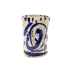 Vaso Blu Sophia H29 Cm - Design Marie Michielssen per Serax