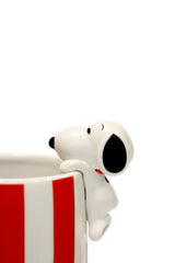 Vaso in Ceramica Snoopy Love is in Bloom Red – Blogo Design