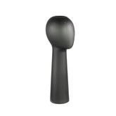 Vaso Adali Black H50 | Vaso in vetro a forma di testa umana astratto - 705929