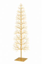 Albero LED Faggio Slim oro H 120 cm EDG Enzo De Gasperi