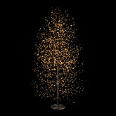 Albero di Faggio Luminoso Nero H180CM con 2000 Led - 682355