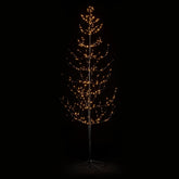 Albero di Faggio Luminoso H210CM Slim con 424 Led : Decorazione Luminosa - 682362