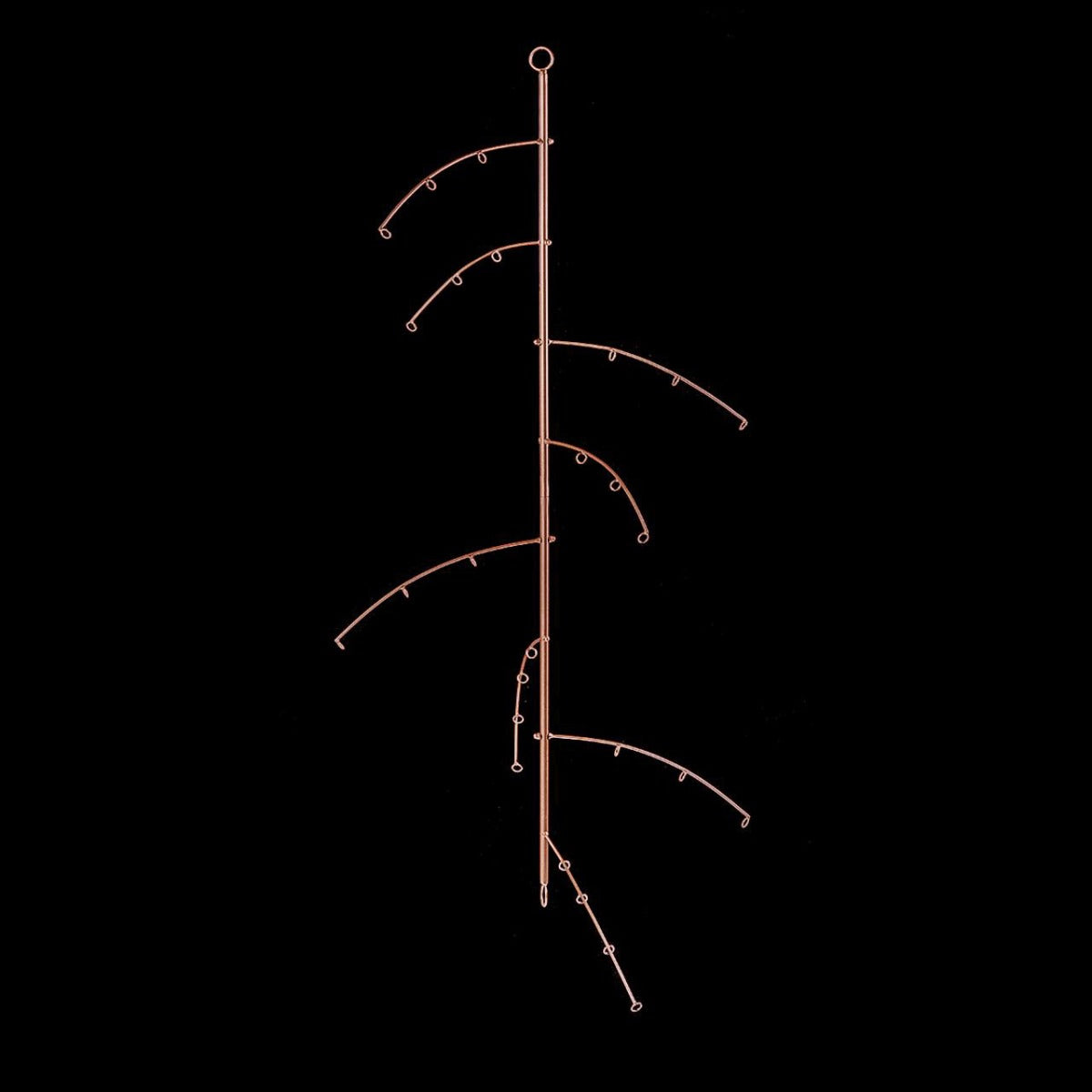 Albero in metallo stilizzato da appendere - 600928