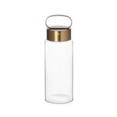 Lampada Ichendorf Andon Wireless – Vetro Trasparente e Alluminio Oro - 09390013