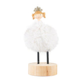 Angelo Bianco su base in legno H14 - 1214151