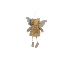 Angelo Custode da appendere con abito in cotone Beige - 1156328-beige