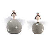 Angelo in cemento Pois Bianchi - CONFIG0242