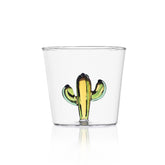 Ichendorf Milano Bicchiere Tumbler Cactus Verde/Ambra Collezione Desert Plants - 09352105
