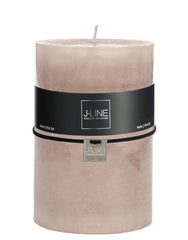 Candela sabbia cilindrica H15 X D10: candele di cera colorate J Line - 93309