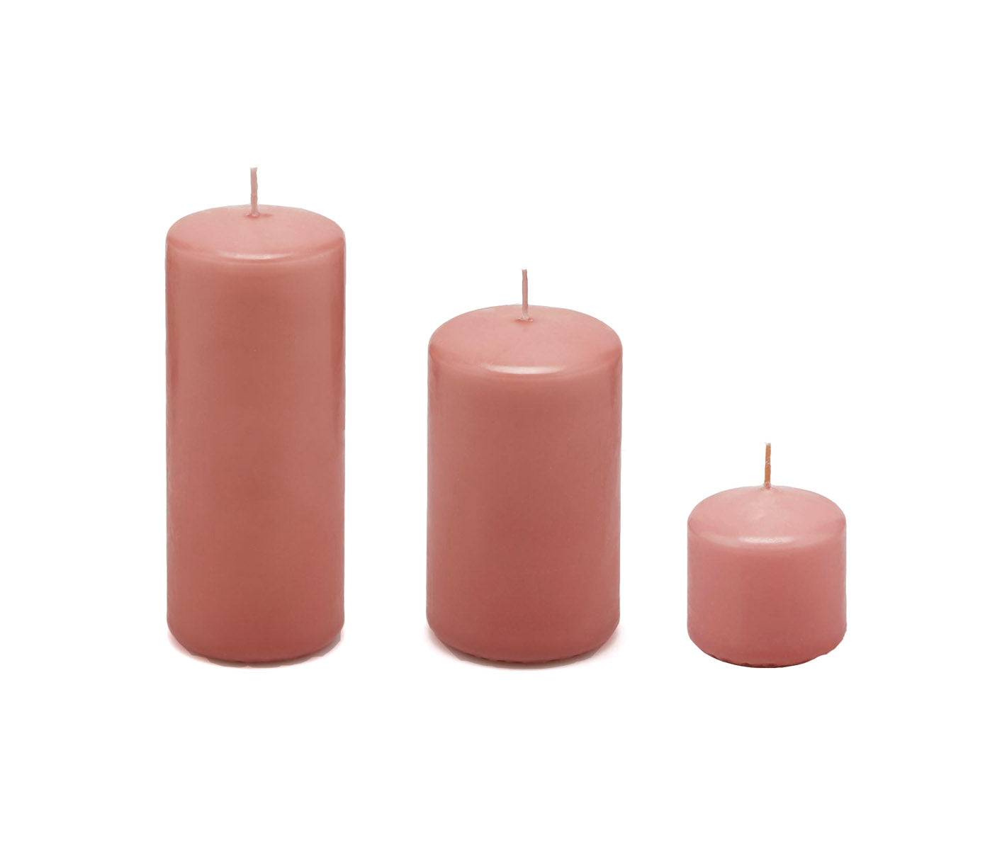 Candela Moccolo Classic rosa cipria - CONFIG0286