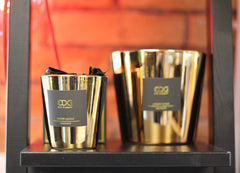 Mirror - Candela profumata in vetro colore oro H9 - 613186,01