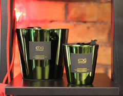 Mirror - Candela profumata in vetro colore verde H9 - 613186,70