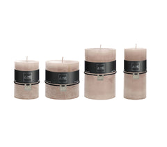 Candela sabbia cilindrica : candele di cera colorate J Line - CONFIG0138