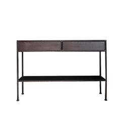 Consolle Mobile 2 Cassetti in Ferro stile Industriale - 679929
