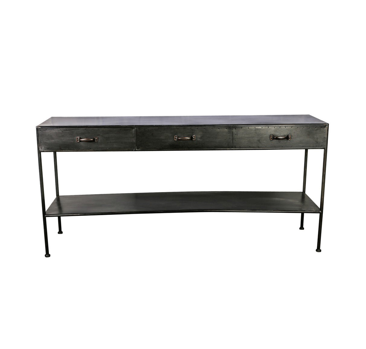 Consolle Mobile 3 Cassetti in Ferro stile Industriale - 687113