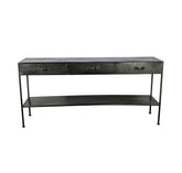Consolle Mobile 3 Cassetti in Ferro stile Industriale - 687113
