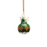 Decoro Angelo campana Verde | Decori natalizi da appendere EDG - 019463-verde