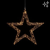 Stella Microled Flat D60 X 250 LED | Decoro Luminoso da appendere EDG - 685264