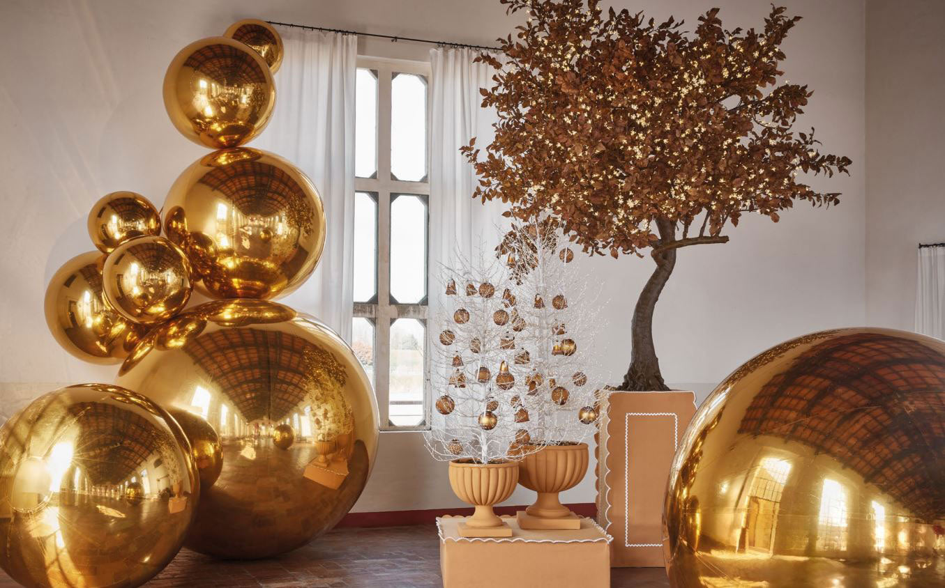 EDG Enzo De Gasperi Decoro Mirror Palla D60 Oro - 8100468A010