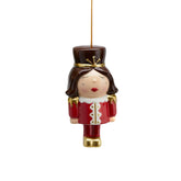 Decoro Soldatino da appendere Lei H14 | Decori natalizi in ceramica EDG - 019448-B