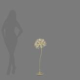 Decoro Tarassaco Rich Oro EDG Enzo De Gasperi H 90 cm Ø 20 cm