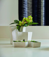 Vaso tortora ceramica: vasi design D&M - CONFIG0131