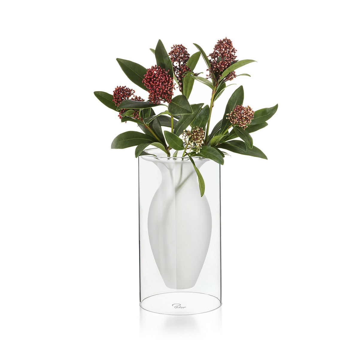 Vaso Esmeralda | Vasi di design in vetro soffiato - CONFIG0347