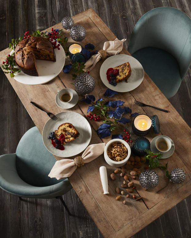 FENG - Piatto piano in ceramica gres grigio D22 - 015575,91