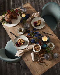 FENG - Piatto piano in ceramica gres grigio D22 - 015575,91