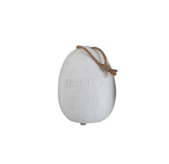 Fermaporte in cemento con scritta Hello - 2103-2