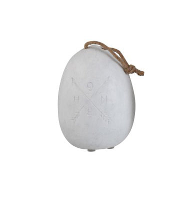 Fermaporte in Cemento con scritta Home - 2103-3