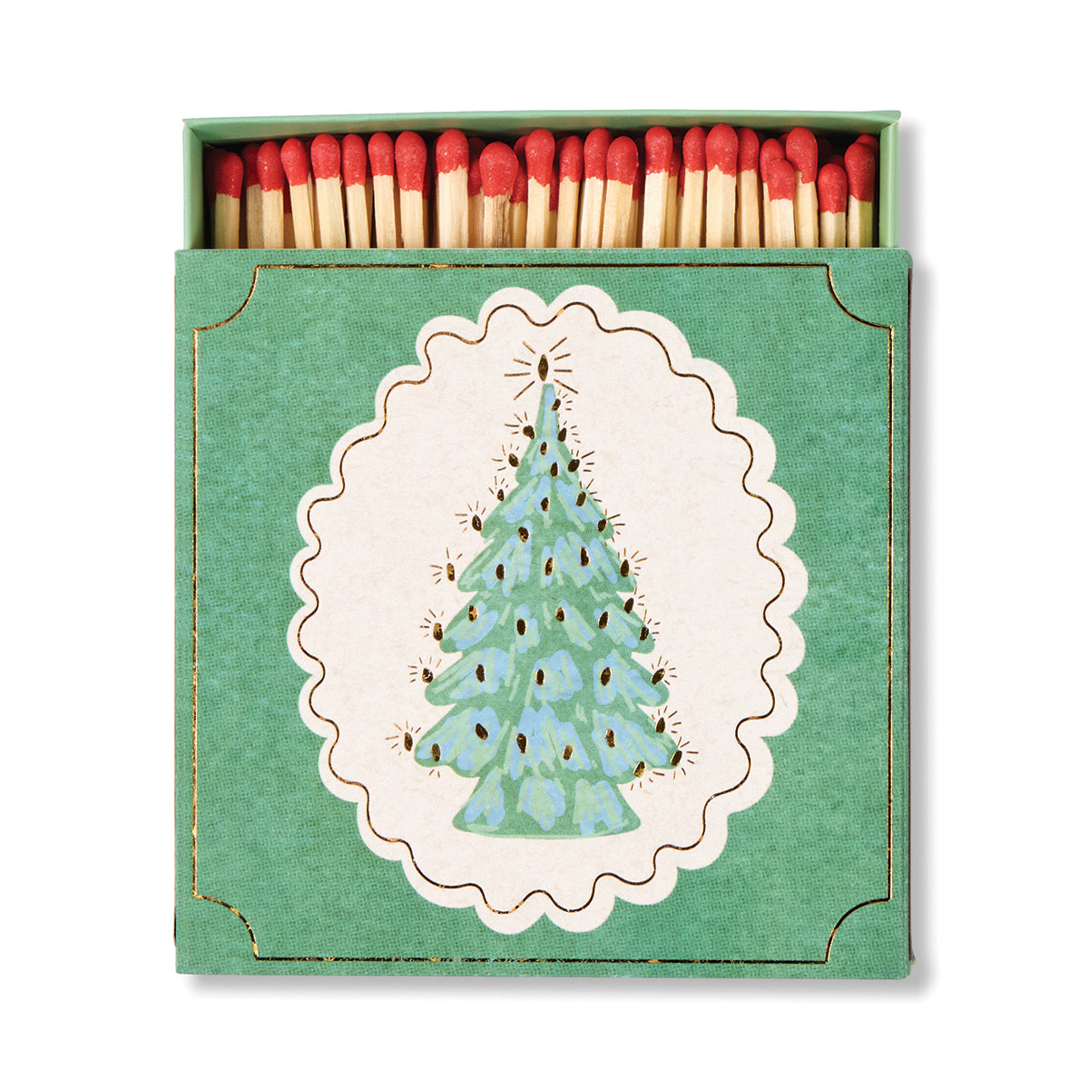 Fiammiferi Paddywax Christmas Tree Square Boxed Matches