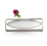 Vaso Float | vaso di design in porcellana su struttura in acciaio - 123168