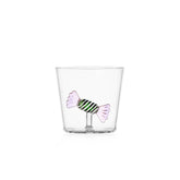 Tumbler Caramella Verde e Rosa Sweet & Candy Ichendorf Milano in vetro borosilicato