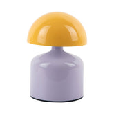 Lampada da Tavolo Funky Impetu Lilla e Giallo H15 D10 CM | Lampade Colorate di Design - LM2259PU