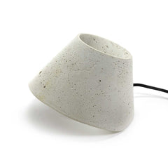 Lampada da appoggio EAUNOPHE in cemento bianco S - B7218420