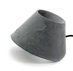 Lampada da appoggio EAUNOPHE in cemento grigio L - B7218427